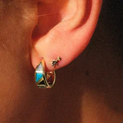 Tomfoolery Mini Moi Marquise Gemstone Stud Online