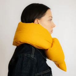 Tomfoolery Mini Padded Scarf Mustard Sale