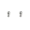 Tomfoolery Mini Silver Droplet Studs Hot
