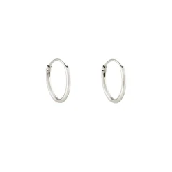 Tomfoolery Mini Sleeper Silver Hoop 12mm Outlet