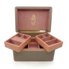 Tomfoolery Mini Trunk Jewellery Box in Taupe(Out of Stock) Online
