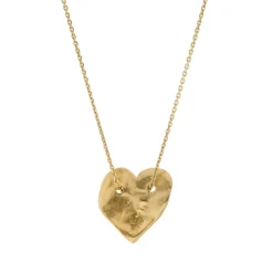 Tomfoolery Mini Valentina Gold Plated Necklace Discount