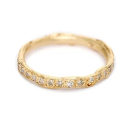 Tomfoolery Mixed Diamond Eternity Band Clearance