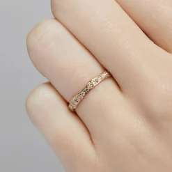 Tomfoolery Mixed Diamond Eternity Band Clearance