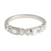 Tomfoolery Mixed Diamond Half Eternity Ring Online
