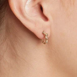 Tomfoolery Mixed Diamond Hoops Discount