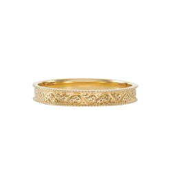 Tomfoolery 3mm Dala Engraved Band Best