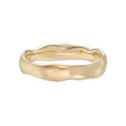 Tomfoolery 5mm Gold Organic Band Discount