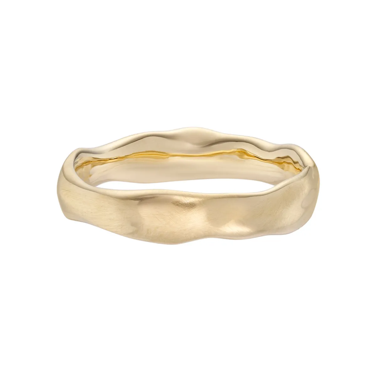 Tomfoolery 5mm Gold Organic Band Discount