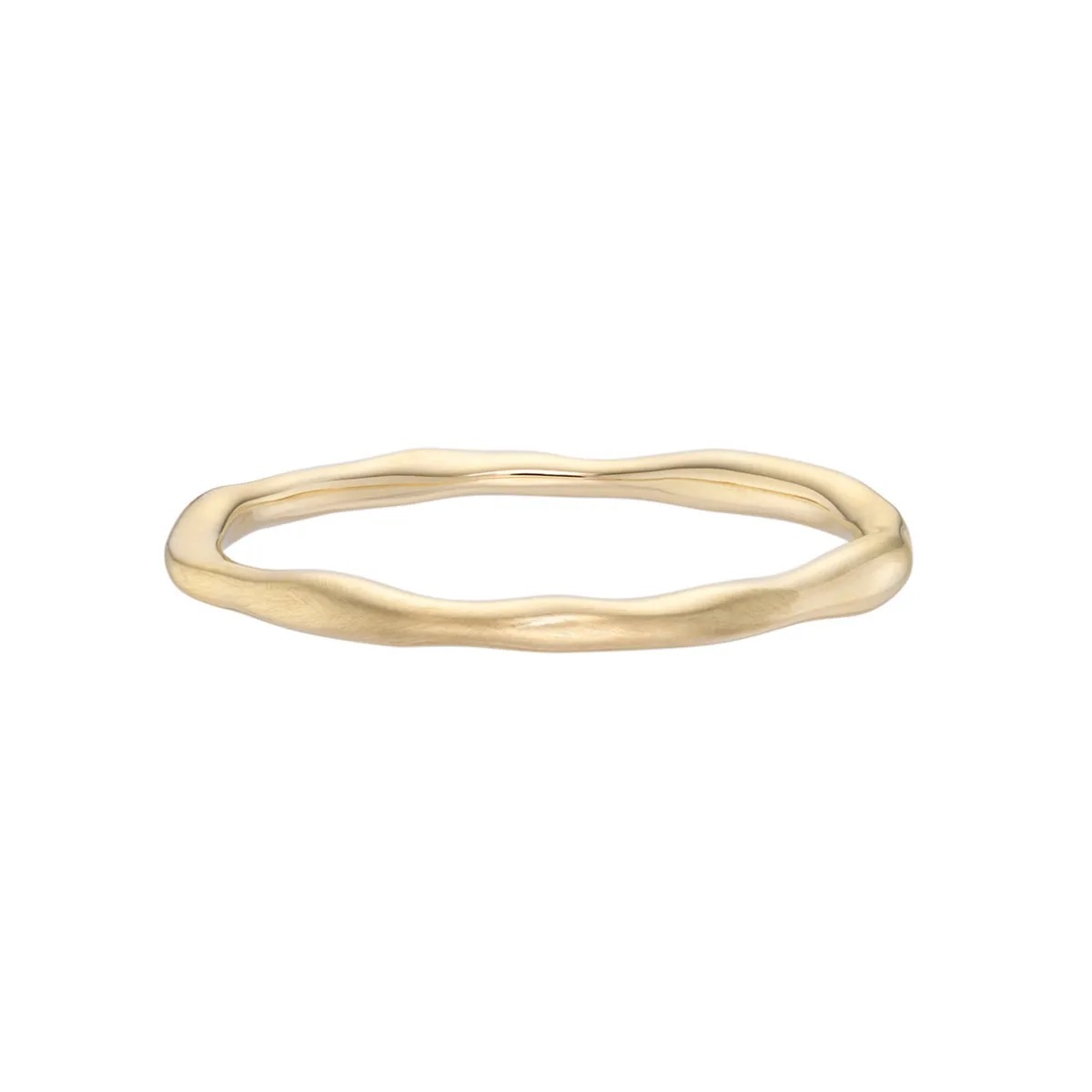 Tomfoolery 2mm Gold Organic Band New