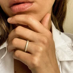 Tomfoolery 3mm Signature Geometric Wedding Band Outlet