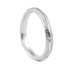 Tomfoolery 3mm Silver English Oak  Ring New
