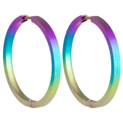 Tomfoolery 32mm Titanium Hoops Hot