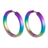 Tomfoolery 24mm Titanium Hoops Discount
