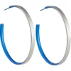 Tomfoolery 50mm Titanium Stud Hoops Clearance