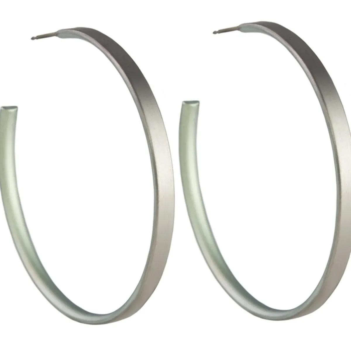 Tomfoolery 50mm Titanium Stud Hoops Clearance