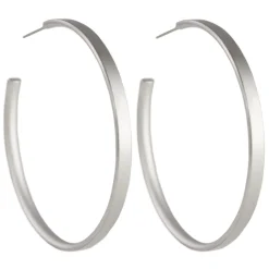 Tomfoolery 50mm Titanium Stud Hoops Clearance
