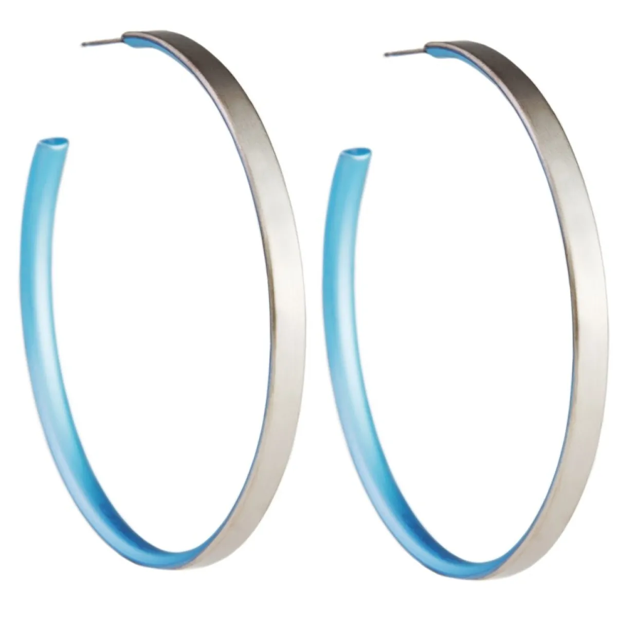 Tomfoolery 50mm Titanium Stud Hoops Clearance