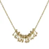 Tomfoolery Molecule Joy 9ct Yellow Gold Simple Necklace Online