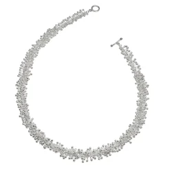 Tomfoolery Molecule Silver Necklace Best