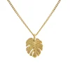 Tomfoolery Monstera Leaf Pendant Fashion