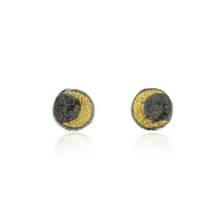 Tomfoolery Moon Disc Studs Fashion