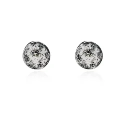 Tomfoolery Moon Disc Studs Fashion