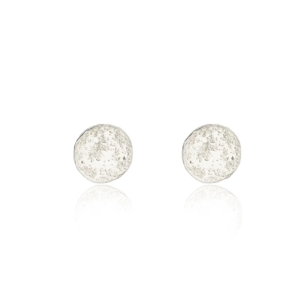 Tomfoolery Moon Disc Studs Fashion