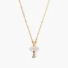 Tomfoolery Moonstone Evil Eye & Sliced Diamond Charm Necklace Best