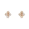 Tomfoolery Moonstone Flower Studs Discount
