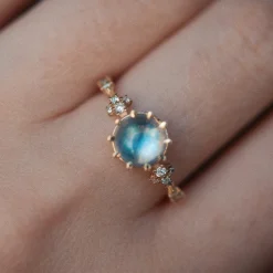 Tomfoolery Moonstone Oracle Ring Best