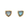 Tomfoolery Moonstone Tri Fold Studs Discount