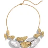 Tomfoolery Mosaic Lucite Bib Necklace Clearance