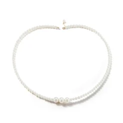 Tomfoolery Multi Pearl Collar Online