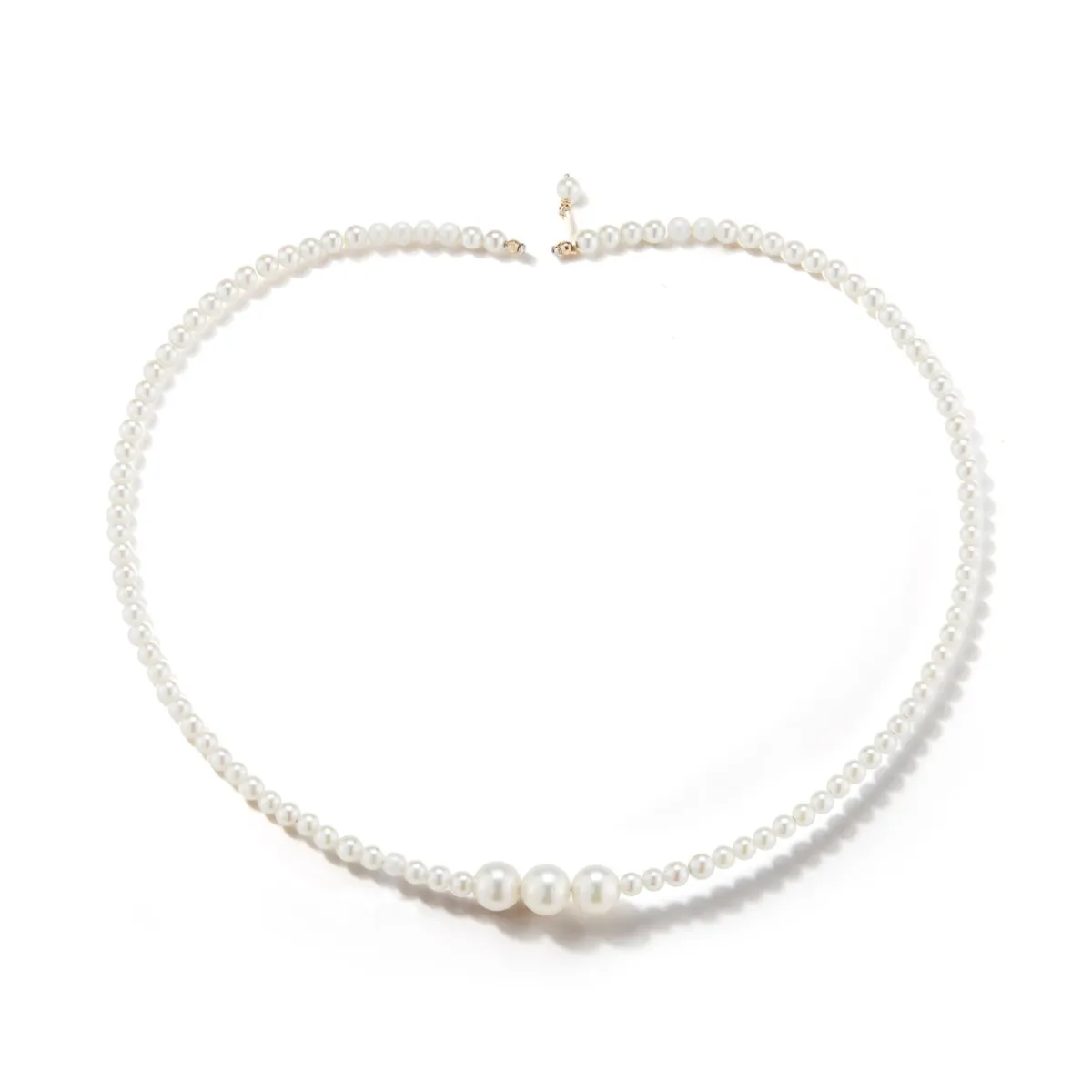 Tomfoolery Multi Pearl Collar Online