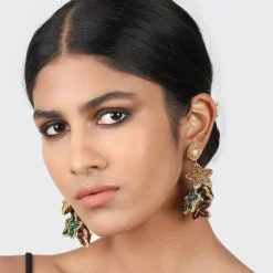 Tomfoolery Multi Star Beaded Earrings Fashion