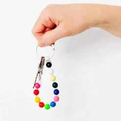 Tomfoolery Multimix Perlen Short Wooden Beaded iPhone & Keychain Clearance