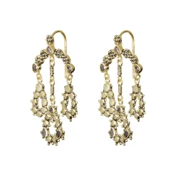 Tomfoolery N° 849 Antique Gold Small Chandelier Earrings Online