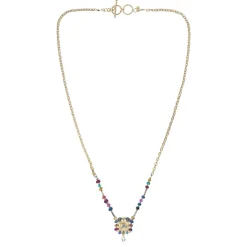 Tomfoolery N° 803 Bis Beaded Gemstone Necklace Hot