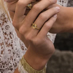 Tomfoolery N° 689 Gold & Polki Diamond Ring Best