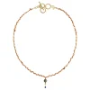Tomfoolery N° 753 Gold & Red Woven Necklace Best