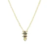 Tomfoolery N° 769 Gold Bicoloured Heart Necklace Outlet