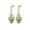 Tomfoolery N° 841 Gold Clover Drop Earrings Best