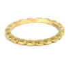 Tomfoolery Narrow 18ct Yellow Gold Seeds Band Clearance