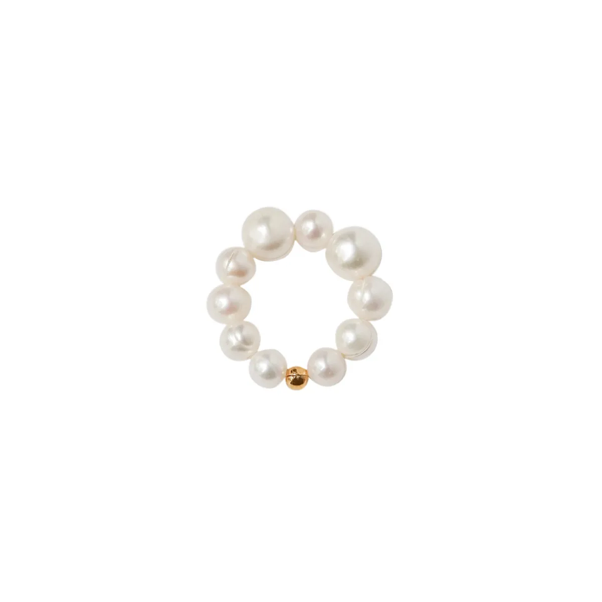 Tomfoolery Nautilus Pearl Ring Best