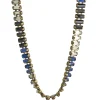 Tomfoolery Navy Blue Aretha Necklace Outlet