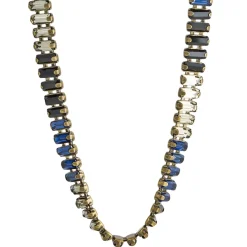 Tomfoolery Navy Blue Aretha Necklace Outlet