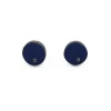 Tomfoolery Navy Blue Dot Stud Earrings Clearance