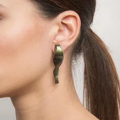 Tomfoolery Nebula Holographic Athena Earrings Clearance