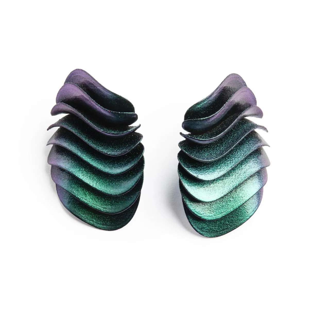Tomfoolery Nebula Holographic Athena 2 Earrings Discount
